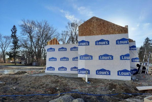 Walls Going Up